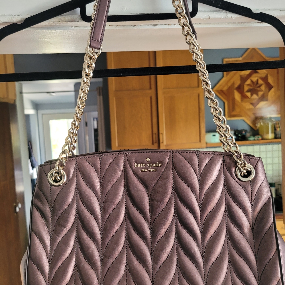 Kate Spade Quilted Shoulder Bag - Brown